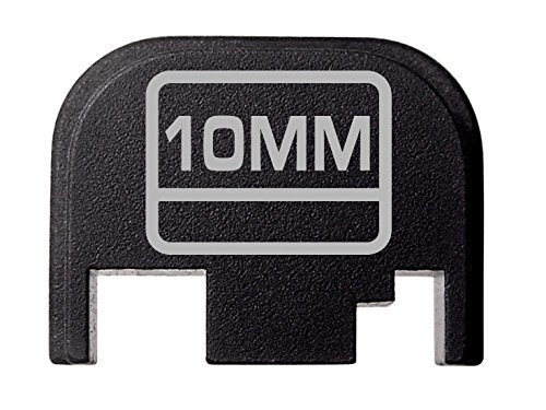 NDZ Performance for Glock 17 19 21 22 23 27 30 34 36 41 Rear Plate Blk G1-4 10mm G Logo