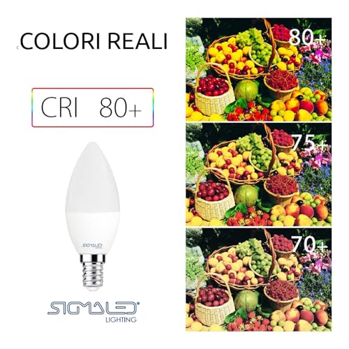 Sigmaled lighting - Lampadina LED E14 6W