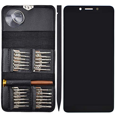 Image of LCD Screen Touch Digitizer Glass Replacement for Nokia C3 Black