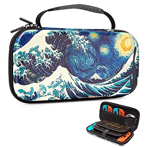Nintendo Switch Case, Switch OLED Model 2021 Case, Nintendo Switch Carrying Case for Girls Boys, 20 Game Card Slots, Vimorco Carry case for Nintendo Switch Console Joy-Con & Accessories, Starry Sky Nintendo Switch Case, Switch OLED Model 2021 Case, Nintendo Switch Carrying Case for Girls Boys, 20 Game Card Slots, Vimorco Carry case for Nintendo Switch Console Joy-Con & Accessories, Starry Sky