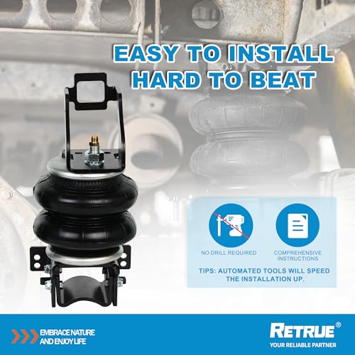 Image of RETRUE Rear Air Bags Suspension Kit for 2011-2016 Ford F250 F350