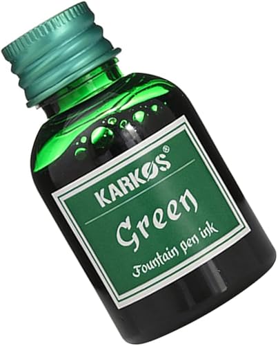 Vista 43 de Tinta embotellada para plumas estilográficas, azul oscuro brillante, tinta de caligrafía de 1.0 fl oz, escritura artística, dibujo, pintura, tinta