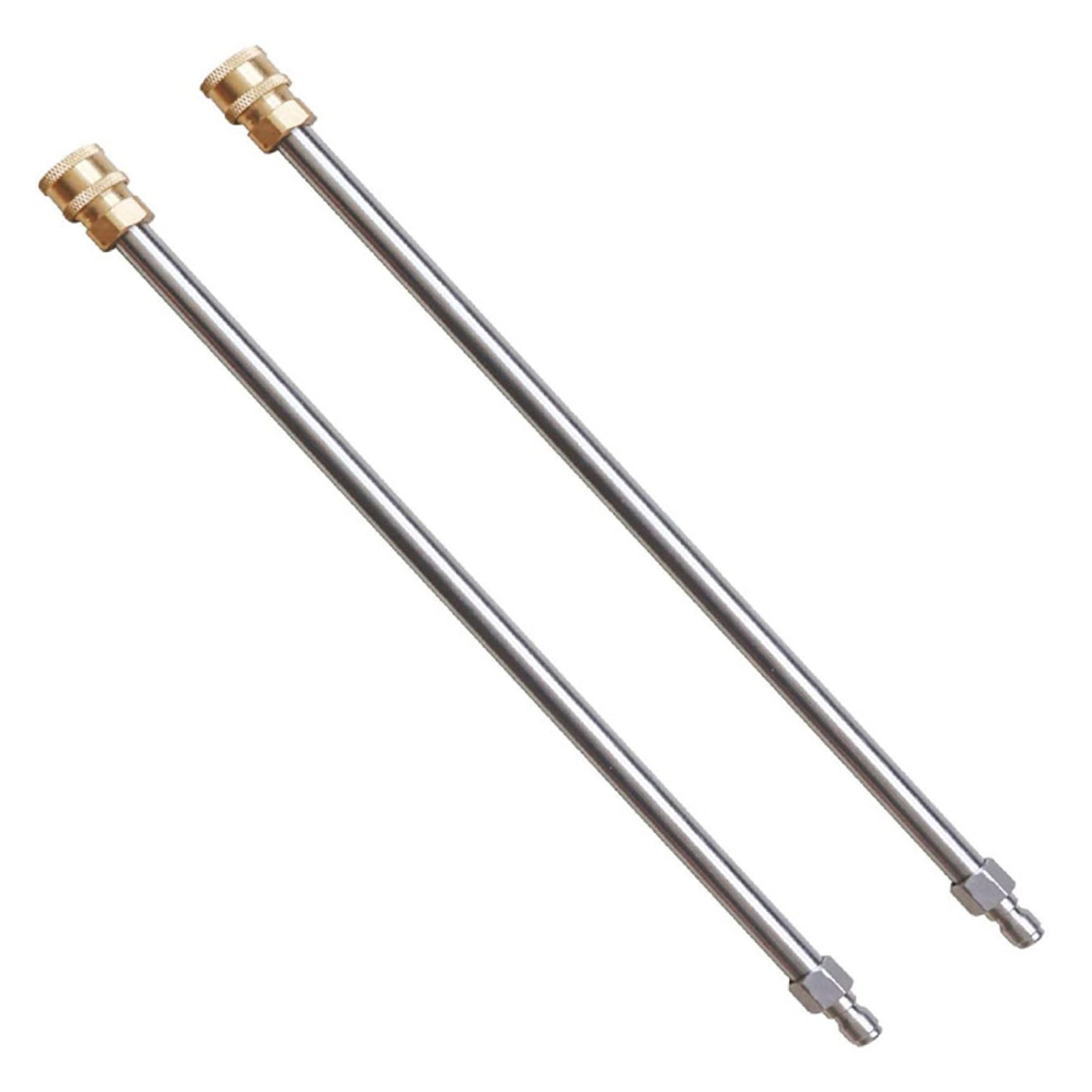 Pressure Washer Extension Wand Stainless Steel Pressure Washer Wand 1/4 Inch Quick Connect Replacement Spray Extension Lance, 4000PSI Jet Wash Attachments