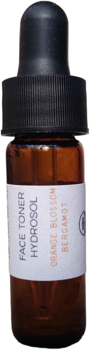 Orange Blossom Bergamot Face Toner Sample for Oily Skin - Certified Organic, Vegan, & Cruelty-Free