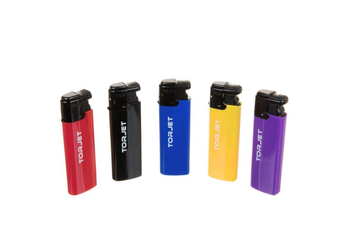 Red,Black 2X5 X Really Powerful Jet Lighter's, Windproof Lighters, Gas Lighter. Real Powerful Lighter. Red Lighter, Black Lighter, Wind Proof Lighter Size 2