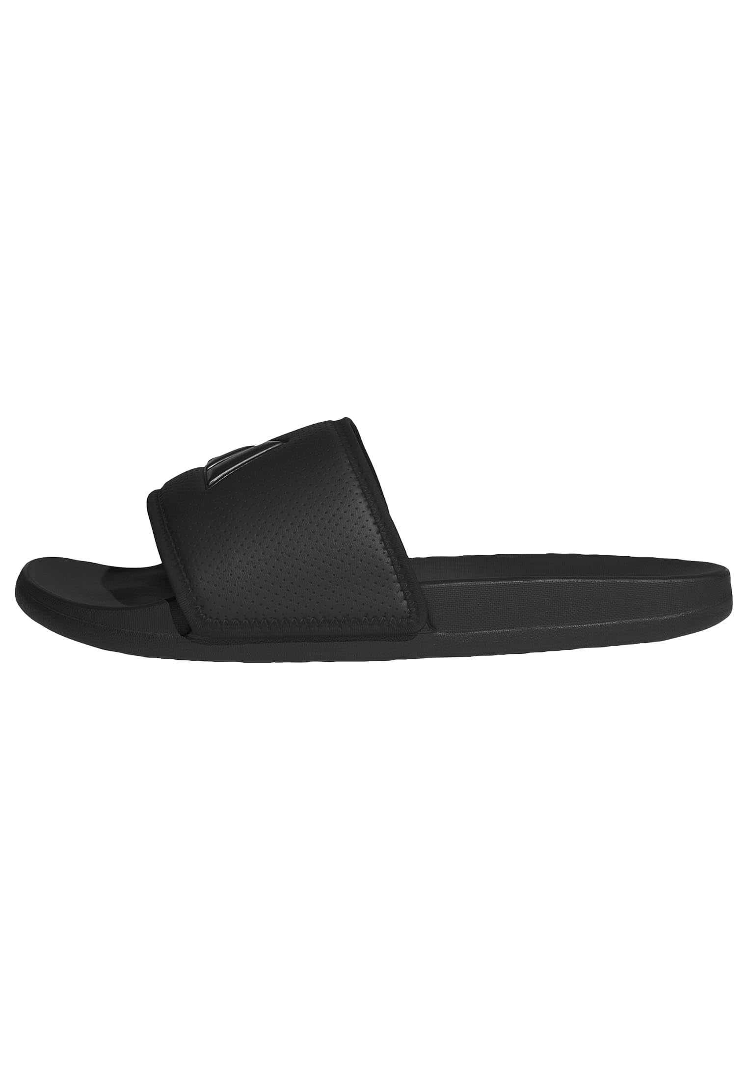 adidas Unisex ADILETTE COMFORT SLIDES, Core Black/Core Black/Core Black, 12 UK