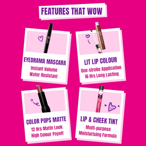 Image of Elle 18 I'm Obsessed Makeup kit for complete look (8 products + pouch)