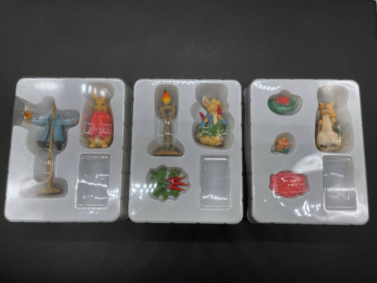 Amazon | ピーターラビット フィギュアコレクション 3点フルコンプ