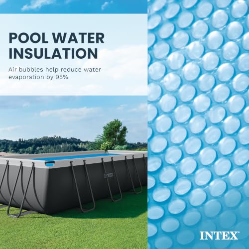 Cubierta solar para piscina rectangular 18 x 9 pies miniatura 4