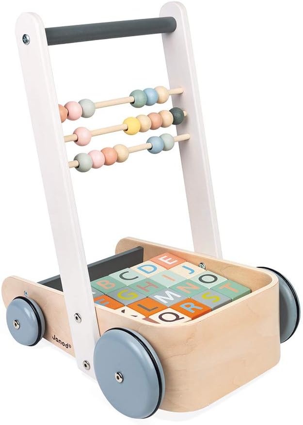 JanodSweet Cocoon Cart with ABC Blocks