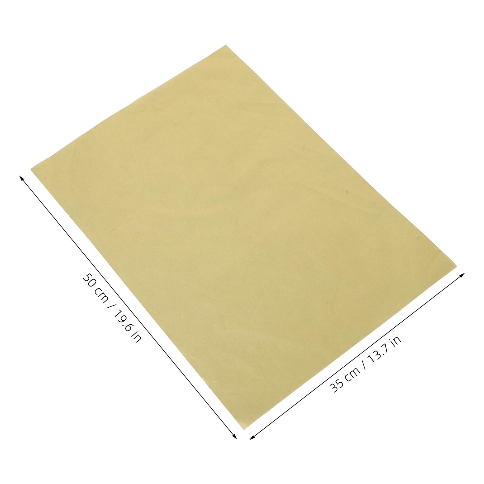 Veemoon 500 feuilles de papier de soie doré, 35,5 x 51 cm, pour sacs