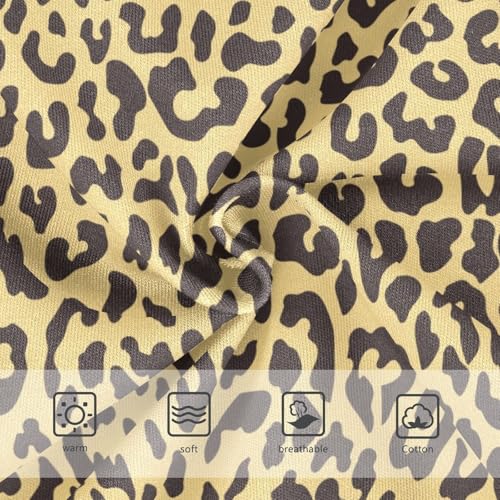 Girls' Underwear Leopard Print Cotton Stretch Comfort Toddler Panties3