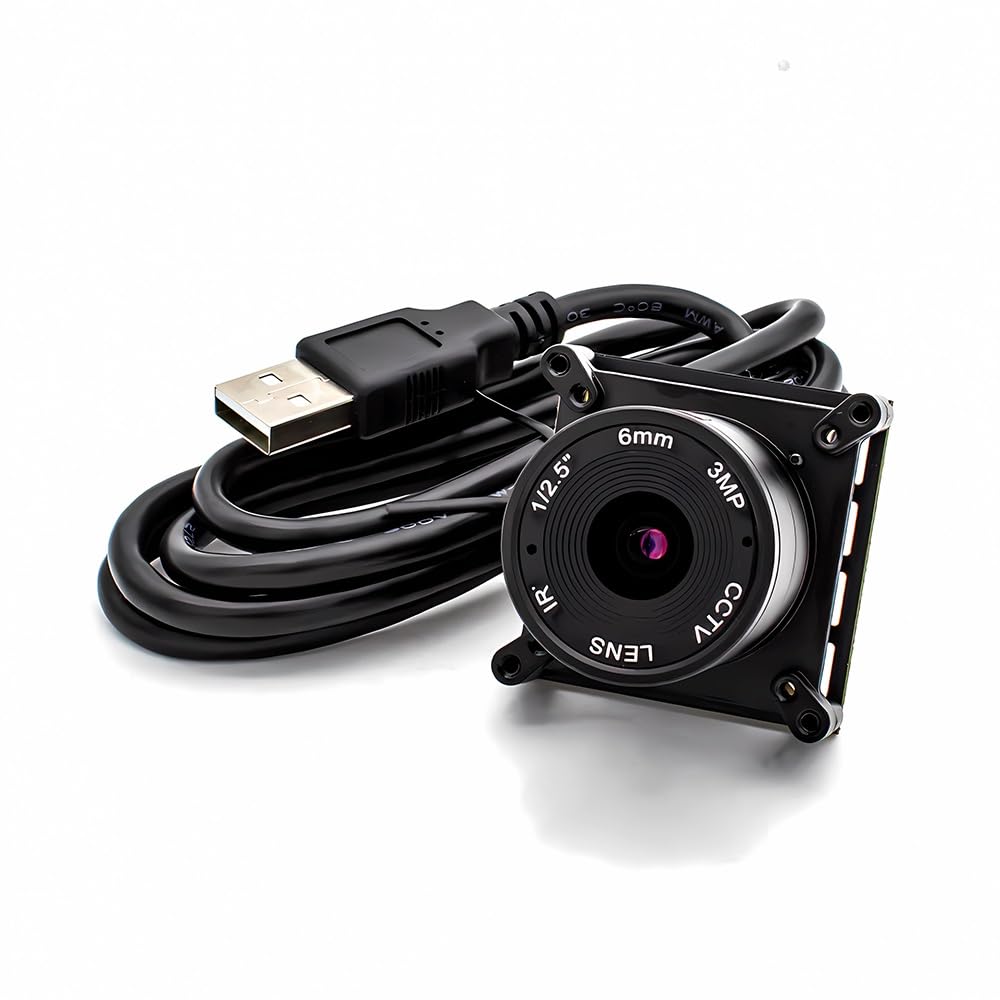 Caméra USB obturateur global fluide 90fps 1080P à zoom CS varifocal précis