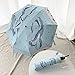 XKUN Regenschirm Blumen-Druck-Regenschirm 3Folding-Frauen Sonnig Und Regnerischer Regenschirm Starker Stand-Magic Mystery