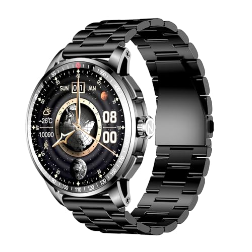 Image of Itel Unicorn Max Smartwatch with 1.43 inch AMOLED Display, 1000 Nits Brightness, AI Voice Assistant, Bluetooth V5.3, IP68 Waterproof, 200+ Watch Faces, 100+ Sports Modes (Meteorite Grey)