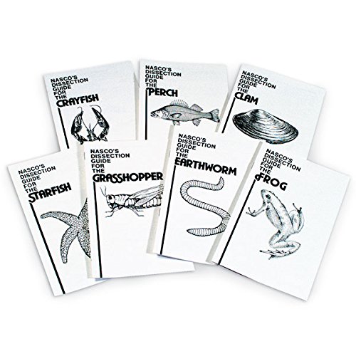 Nasco SB23166 Complete Animal Dissection Guides (Pack of 7)