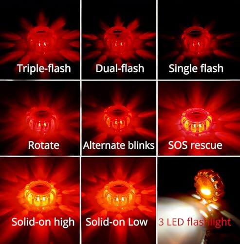 4 Pack Luces LED Emergencia para Vehículos miniatura 2