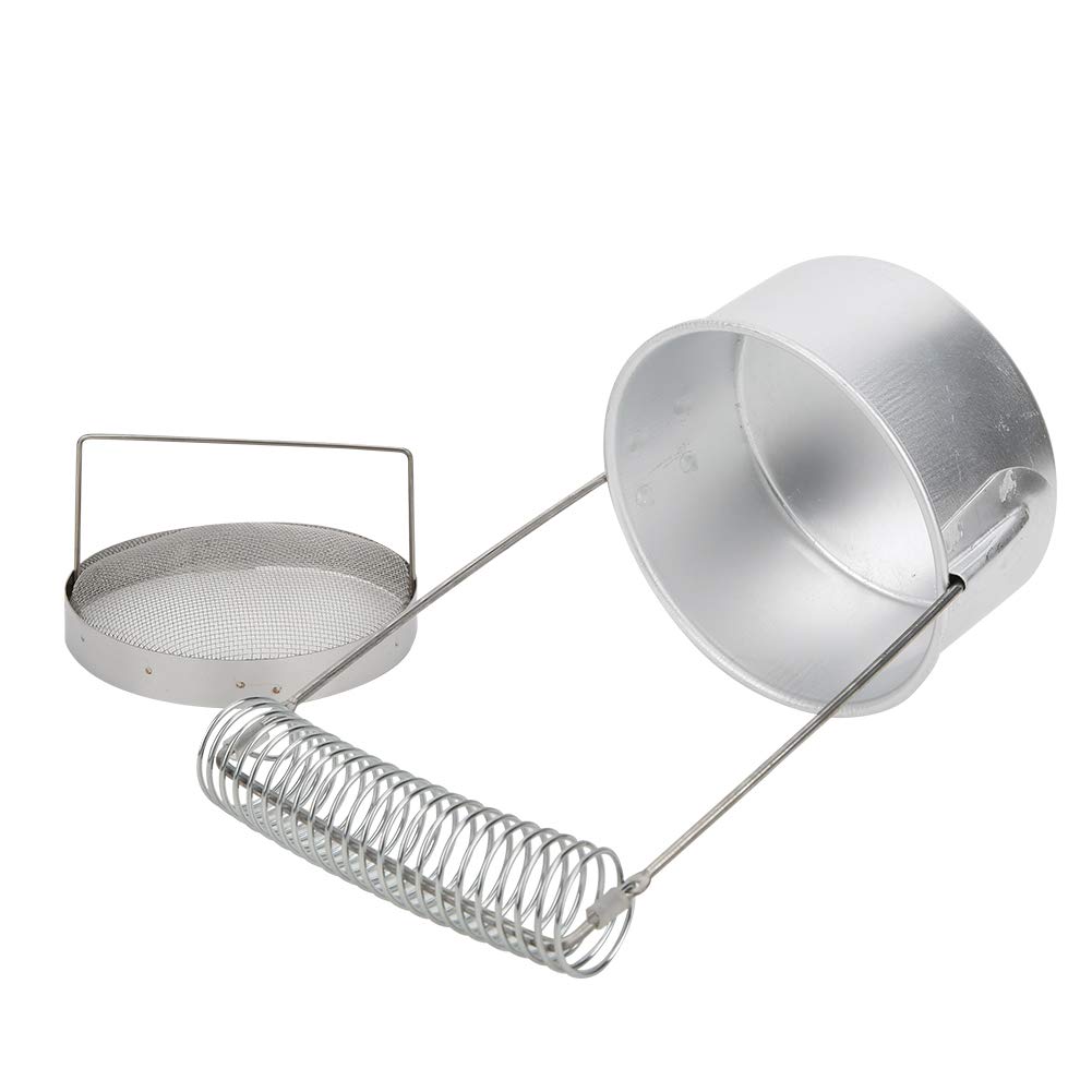 Artist Brush Washer, Painting Tools Aluminum Cleaner Craft Collection Washer, Portable Paint Holder Alloy for Office School Supplies Oil to Operate with Filter Brushes Cleaning