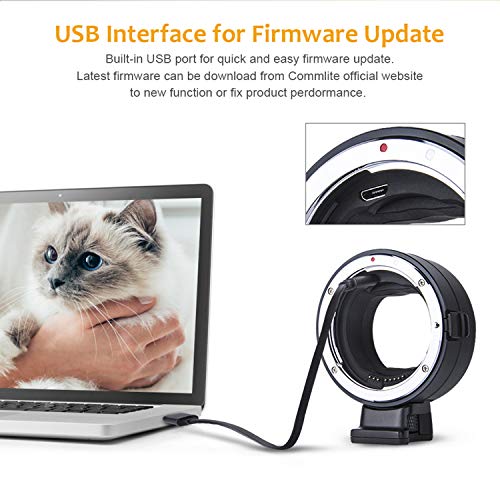 Commlite Lens Adapter Ef/Ef-S To Nikon Z-Mount Mirrorless Camera #TOP3