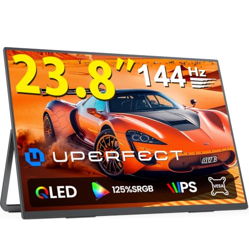 Amazon.co.jp: QLEDモバイルモニター UPERFECT 23.8インチ 144HZ