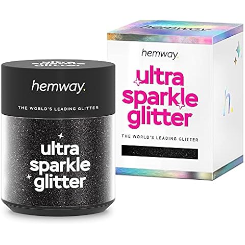 Hemway ultra brillo de la chispa Pot 24g Negro Cover