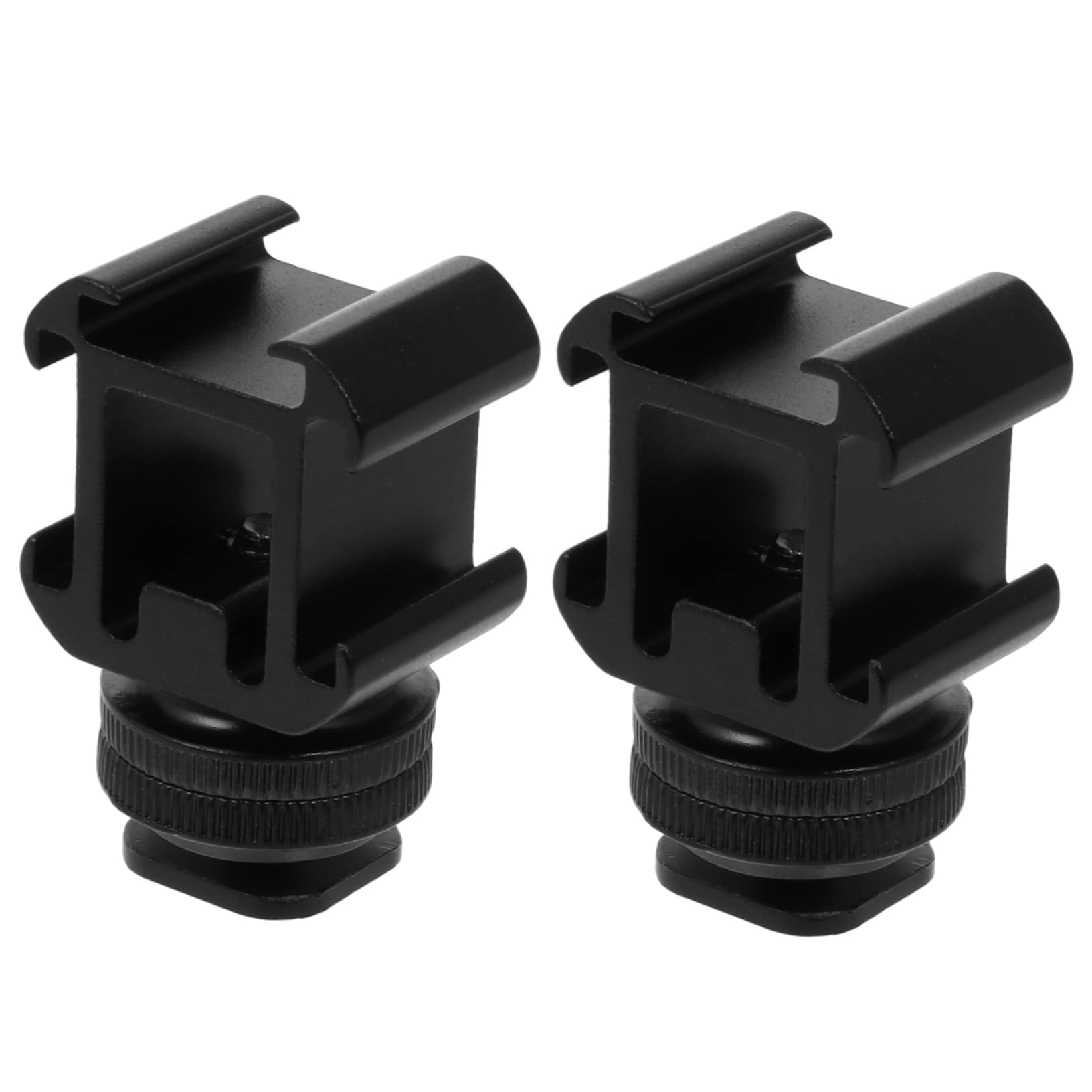 Balacoo Professional Video Light Adapter Hot Shoe Mounts Adapter Hot Shoe Base for Camera Tripods 2 Sets