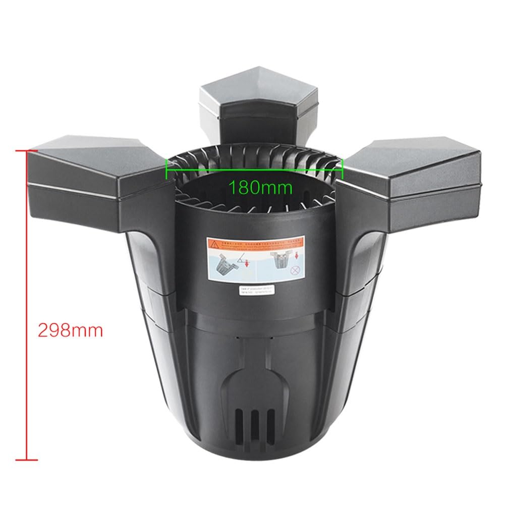 écumoire à étang Flottant Avec Pompe, 43w / 75 W Nettoyage De