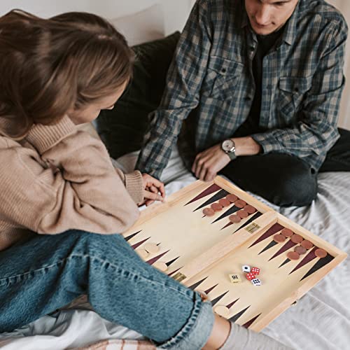 Set de Juegos 3 en 1: Ajedrez, Damas y Backgammon miniatura 6