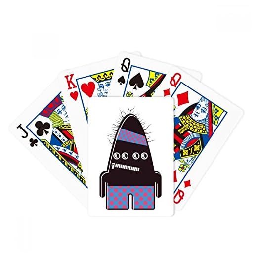 Universo y Alien Black Monster Poker Juego de cartas mágicas