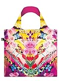 LOQI Artist Shinpei Naito Flower Dream Bag Strandtasche, 50 cm, 20 liters, Mehrfarbig (Multicolour)