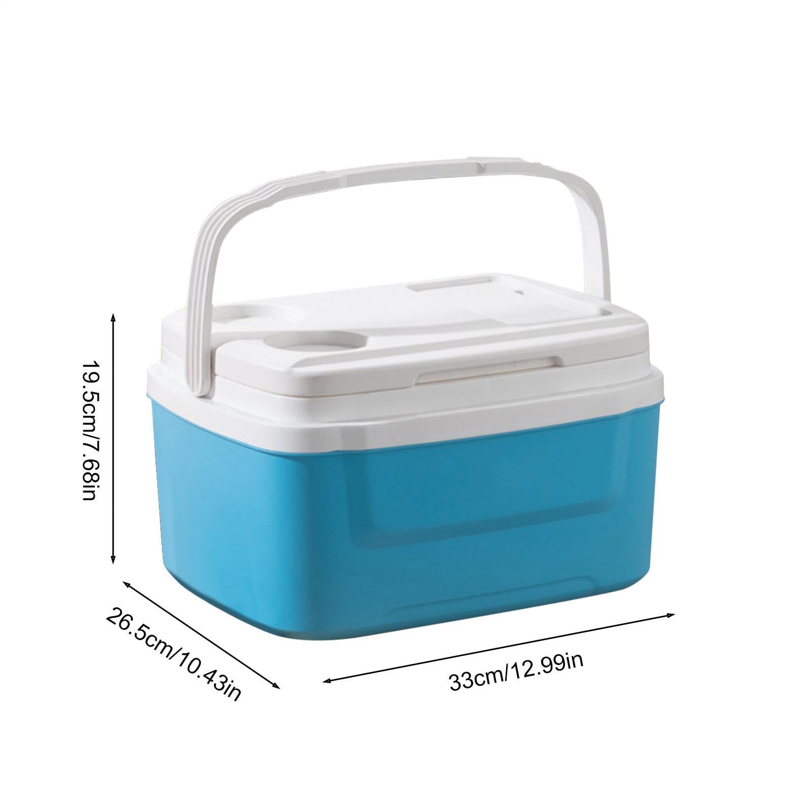 Borsa Frigo Isolata Frigorifero Portatile Contenitore Pranzo Cibo | 8L Borsa Frigo Campeggio Outdoor Ghiaccio Per Cibo E Bevande In Escursioni, Pesca, Viaggi, Grigliate, Camion E Outdoor