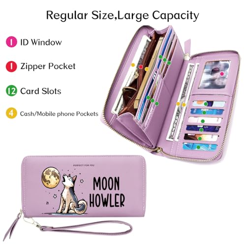 OIDERY Customized Puppy Wallets for Women,Birthday Gift,Holiday Gift for Mother,Daughter,Women,Valentine's Day Gift for Wife from Husband,Son,Daughter3