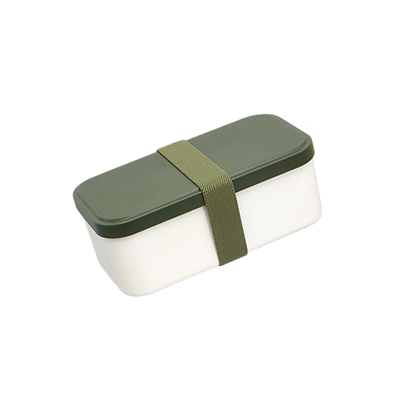 jiingekk Leak Proof Double Layer Meal Container with Silicone Seal and Multiple Compartments Divided Lunch Holder Lunch Box