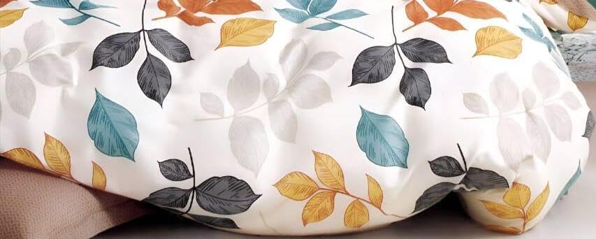 Image of 300 TC Premium Cotton Single Bed Duvet Cover with Zipper |King Size Reversible Rajai Cover for Comforters|Dohars|Blanket|Warm Stuff|90x60 Inches|Tricolor Petals|ASS45