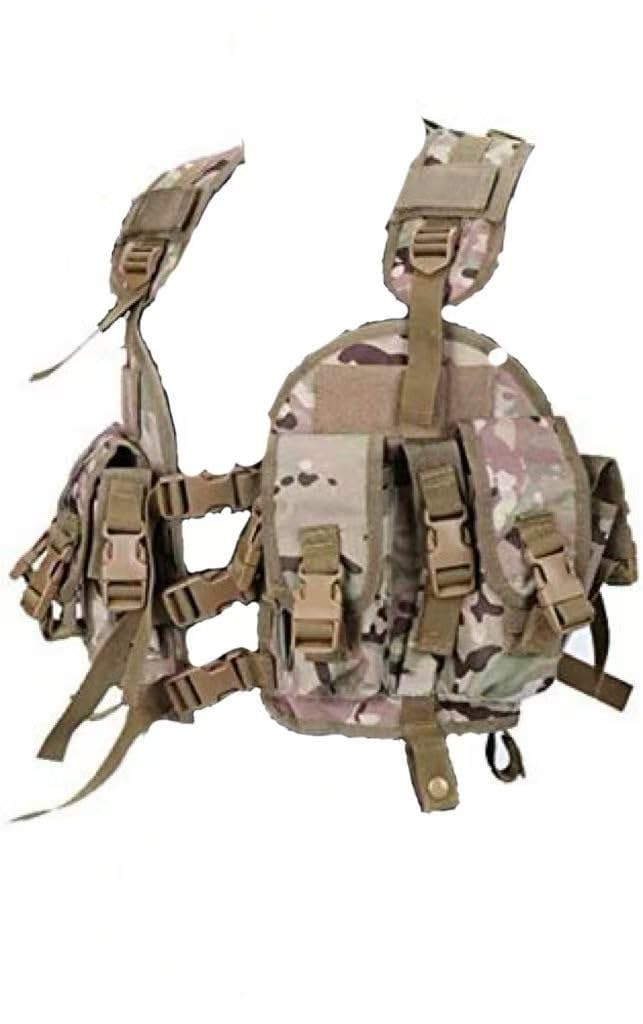 Tactical Area Cp Outdoor Sealed Tactical Vest With Removable Water Bag, Airsoft Paintball, Combat Combat, Commando Cs Field Equipment.