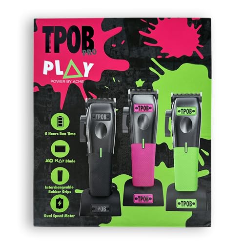 Image of TPOB Men Play With Charge Stand Modular Battery Powered Professional Hair Clippers