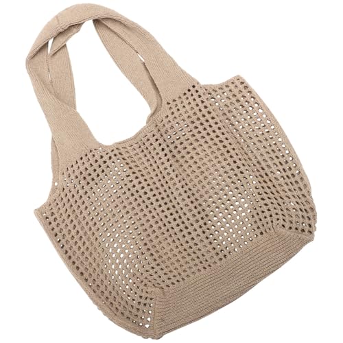 Sac creux et portable pour femme grand fourre-tout ajouré réutilisable résistant