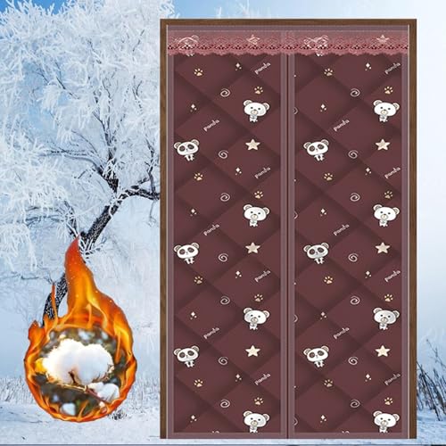 Cortina térmica magnética para evitar corrientes de aire en puertas de 200 x 230 cm 2