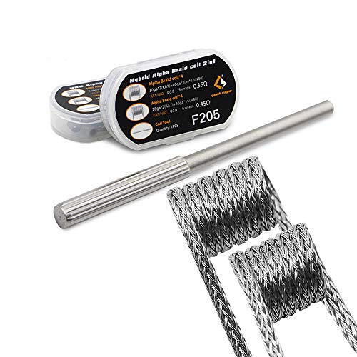 8PCS Geekvape Prebuilt Vape Coil Hybrid Alpha Heating Wire para RBA/RDA / RTA Rebuildable Atomizadores