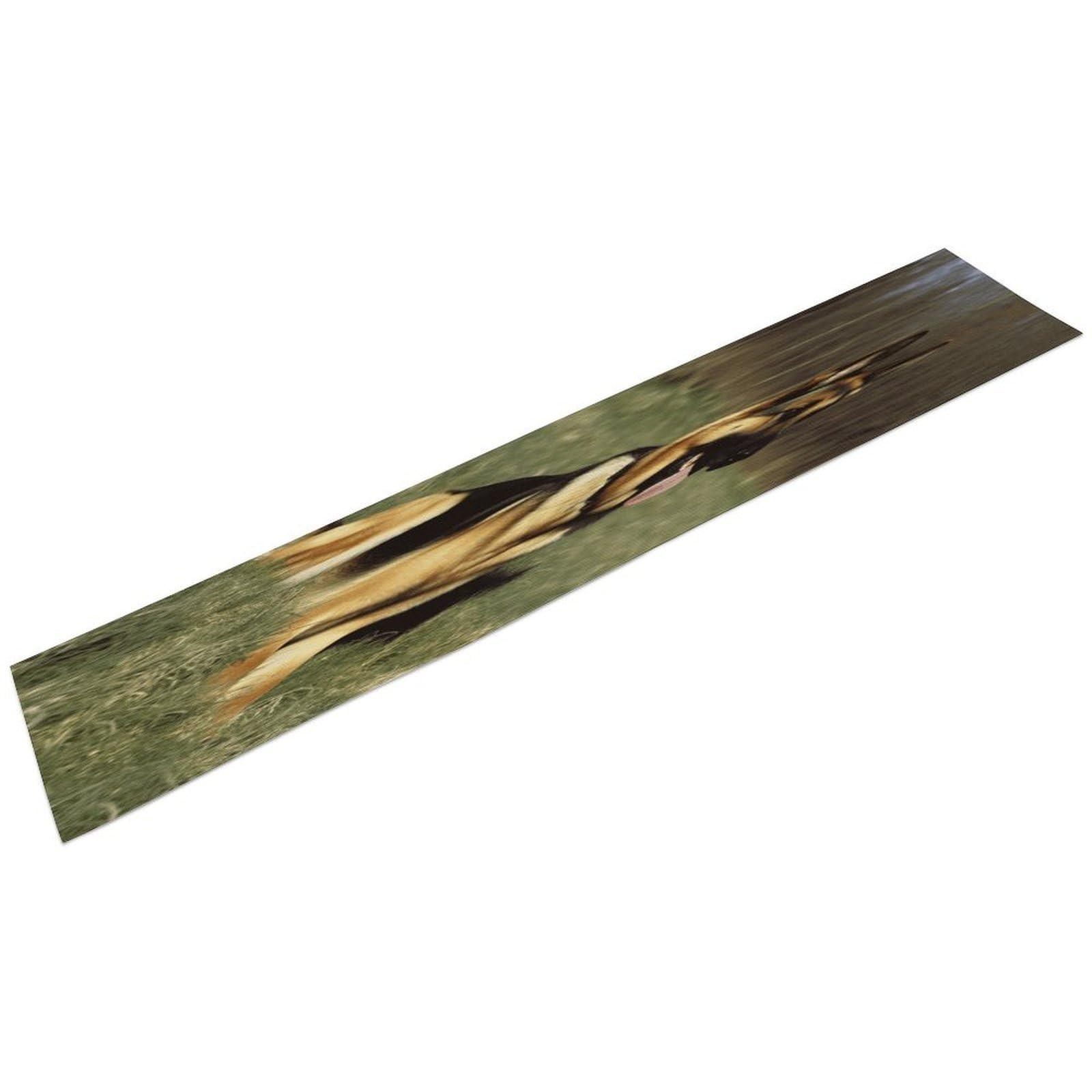 German Shepherd Dog Table Runner Kitchen Dining Decoration Tablemat Fashion Linen Tables Runner Farmhouse Style Tables Runners for Home Party Indoor Table Runnes 13.4x72.4 Inch