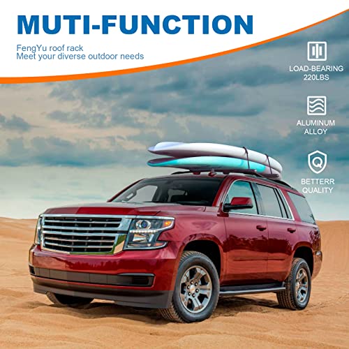 Max Loading 220Lb Heavy Duty Roof Rack Cross Bars For 2015-2020 Chevrolet Tahoe Chevy Suburban, Gmc Yukon Xl, Cadillac Escalade Esv, 100% Aluminum Mounts And Crossbars, Cargo Luggage Carrier … #TOP5