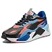 PUMA Men's Rs-x³ Puzzle Cross-Trainer (Black/Black/White, Numeric_9_Point_5)
