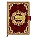 Produktbild Qefuna Tagebuch mit Schloss, A5 PU Leder mit geprägter Folie gestempelt Retro Floral Diary mit Kombination 200 Seiten, 100Gsm Papier, Vintage Reading Journal Tagebuch Für Erwachsene(Rot)