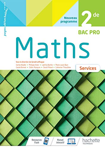 Télécharger Mathématiques Services 2de Bac Pro - cahier de l'élève - Éd 2020 Gratuit