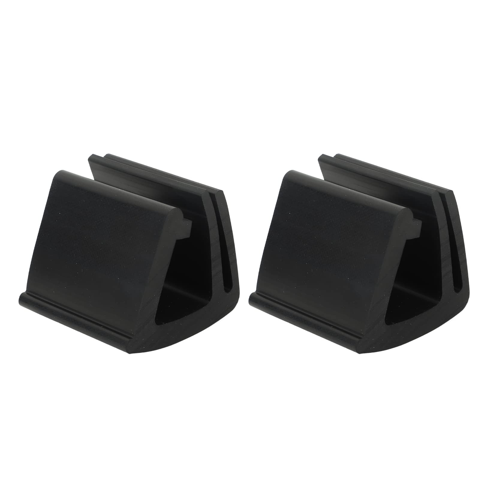 2pcs Golf Cart Front Windshield Fixing Clip, Rubber Retaining Clips for Universal Golf Carts, Easy Install No Drill Required for Club Car EZGO with 1x1in Frame