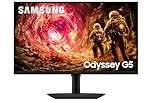 Samsung 32-inch Odyssey G5 QHD Gaming Monitor with 180Hz Refresh Rate, 1 ms Response time, IPS, G-Sync, HDR 10- (LS32FG500ENXZA) [Canada Version](2026)