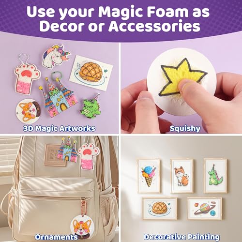 HEJIN 70PCS Magic Puffy Paint Kit xx coupon and - image 7