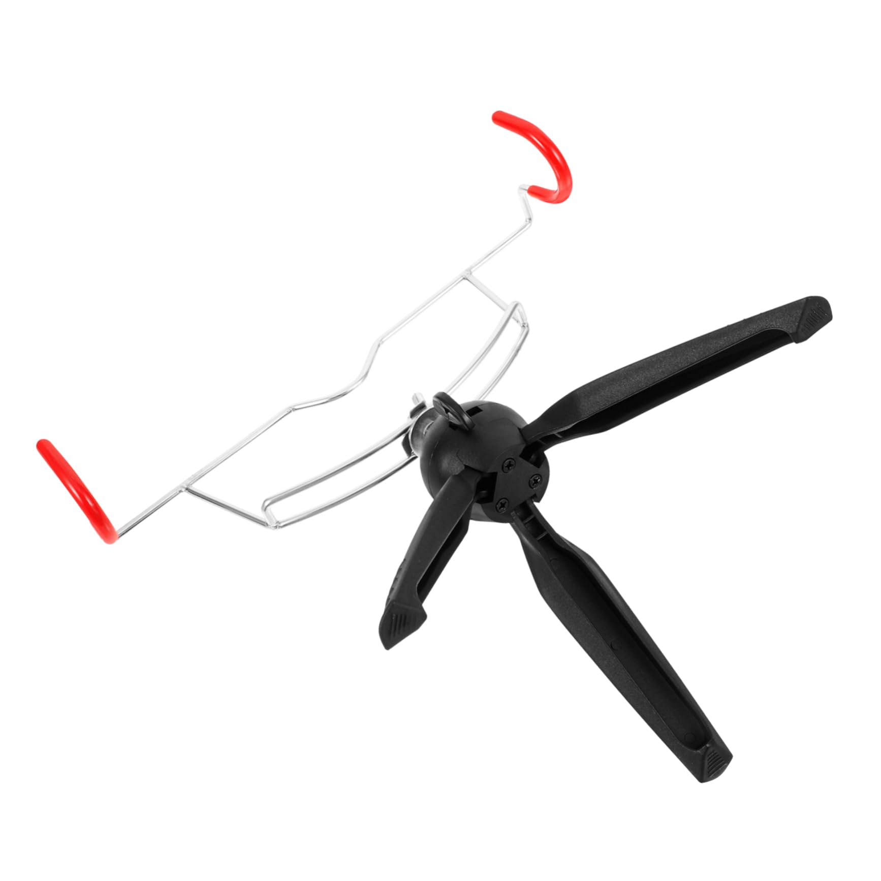 Abaodam 3 Sätze Ground Rod Holder Metallständer für Angelruten Stabiler Faltbarer Rutenhalter für Boote Kajaks und Kanus für Eisangeln Aufbewahrung