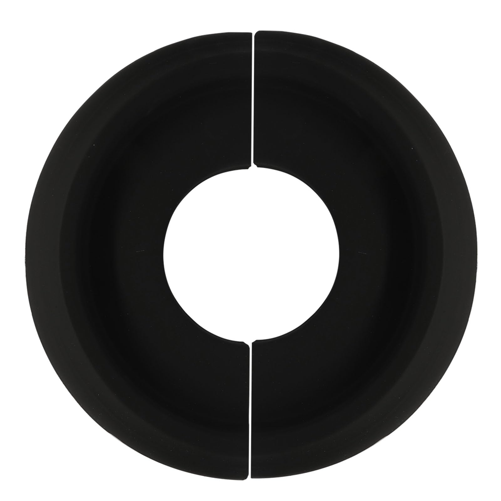 Zorfeter Split Molded Ceiling Medallion, Black, 10"OD x 4"ID