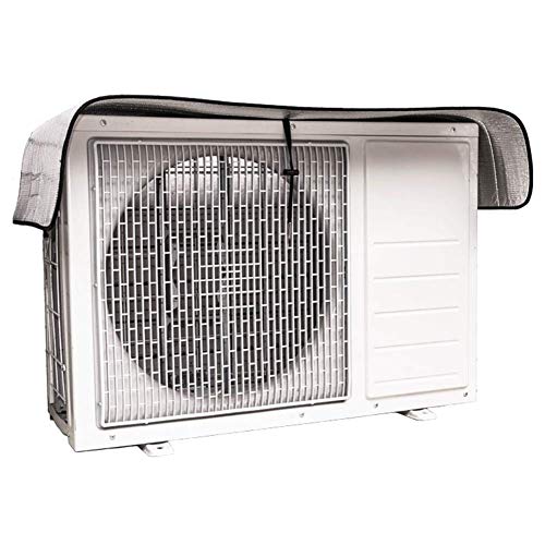 エアコン室外機複合カバーアルミフィルム断熱防水固定シールド日除け省エネ省エネサンシェードシルバー外れやすい劣化予防